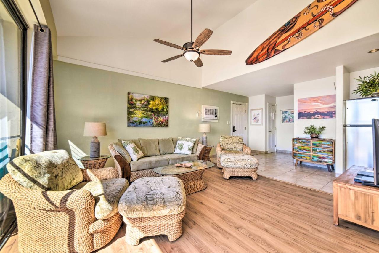 Kihei Oceanside Escape With Balcony - Steps To Beach Exterior foto